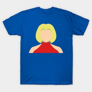 Blue Mary Vector T-Shirt